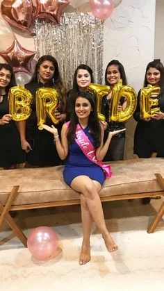 Bachelorette party bridesmaid