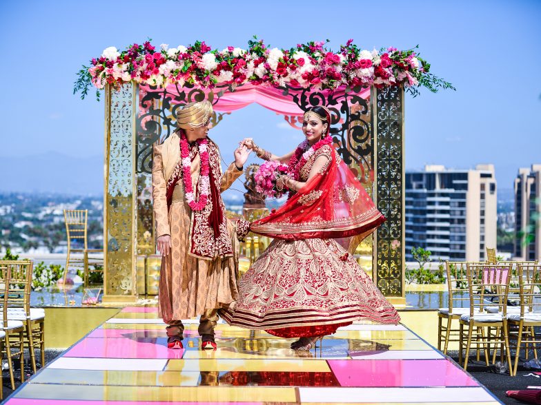 Unique wedding locations rooftop