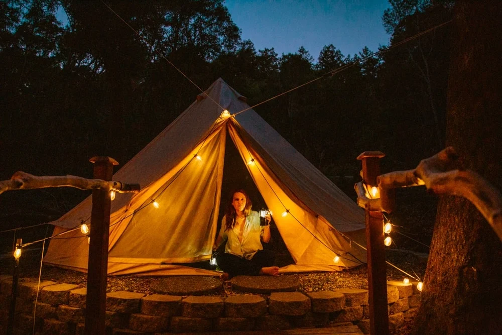 glamping outstation bachelorette plans